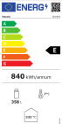 Prosklená lednice Tefcold CEV 425 1 LED